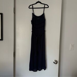 Bishop & Young Navy Blue Midi Dress